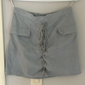 Medium Wild Honey blue skirt